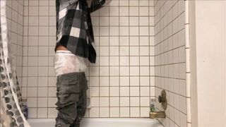 Shower Sagging 4 - SexySaggerYo