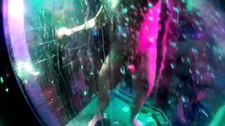 48 - 18th Sep 2017) Video by me of Ace Era dancing in the shower at Saloon, Minneapolis