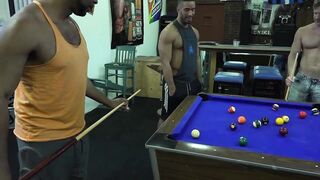 Sinking the 8 Ball with BBCs - Part 1 - Gay Porn Video