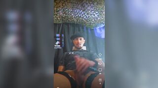 Jerking on Tiktok Live