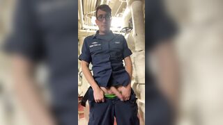 Showing off while in Uniform (21)