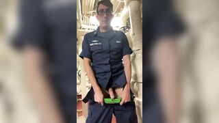 Showing off while in Uniform (21)