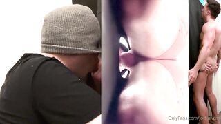 Jockulus at Gloryhole - Gay Porn