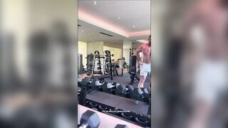 Daniel Montoya  Huge Ajax - Caught Fucking in the Gym - Gay Porn