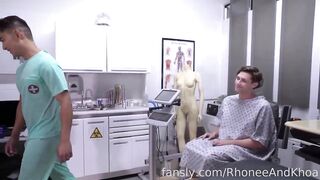 ONlyFans Doctor Knows Best - Shae Rhonee and Khoa - Gay Porn