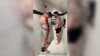 garett nolan and trent williams fool around in the shower gay fans bussyhunter com