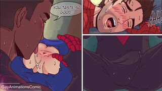 Spiderman -yaoi Hentai Gay Cartoon 2021 - Animated Cartoon Animation