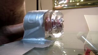 Amateur Guy Slowly Fucking Fleshlight Huge Load