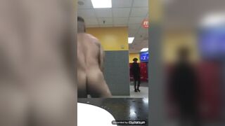 what gym is this guy jacks and uses dildo in the locker room