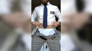 naughty mormon missionary beats off while his companion isn t looking jayson parker