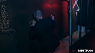 GLORY HOLE FUN! HOT FUCK IN SUITS