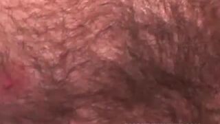 He's a super hairy grandpa with a gorgeous cock and lots of endurance