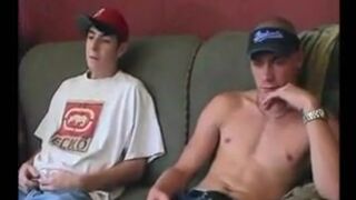 2 Friends Jerk Off While Watching Friends 2