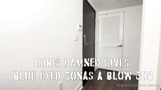 Farmer Suck - Chris Damned Gives Blue Eyed Jonas A Blowjob - Gay Porn Sex