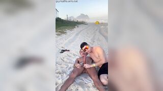 2 brazilian have sex on public beach Exhibicionist Beach - Gay Porn Sex