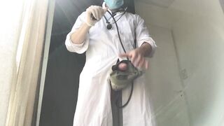 Doctor with a Huge Cock cant take it Anymore! Super Hot 