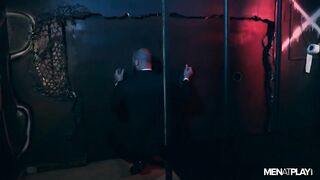 GLORY HOLE FUN! HOT FUCK IN SUITS 