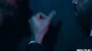 GLORY HOLE FUN! HOT FUCK IN SUITS 