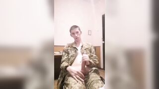 Guys in Uniform - Soldier gives self release - Made with Clipchamp