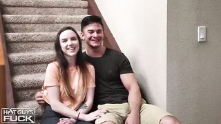 HotGuysFuck - Zach Douglas and Monica Scott FUCK Around the House