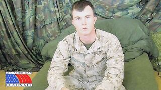 Lance Corporal Austin solo - Gay Porn Video