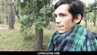 LatinLeche - Cute Latino Boy gets his Asshole Creampied by A Hung Stud 