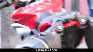 LatinLeche - Cute Straight Latin Guy Stopped on the Street and Paid to Suck 