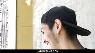 LatinLeche - Cute Straight Latin Guy Stopped on the Street and Paid to Suck 