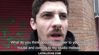 LatinLeche - Fucking A Straight Stud on the Street 