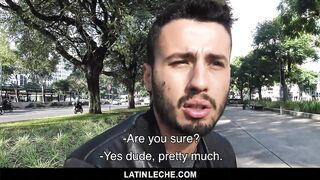 LatinLeche - Sexy Brazilian Guy Sucks and Fucked for Money 