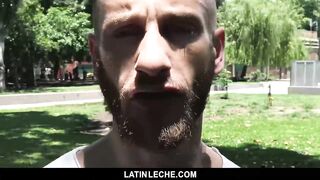 LatinLeche - Straight Latin Stud Offered Money to Fuck and Suck on Camera 