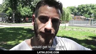 LatinLeche - Straight Latin Stud Offered Money to Fuck and Suck on Camera 