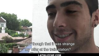 LatinLeche - Straight Stud Pounds A Cute Latino Boy for Cash 