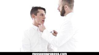 Mormon boy receives a delicious blowjob from his mentor