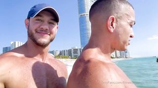 Nudie Beach Day   Fitnessfreak Unleashed Meeting Latin Alfred - Gay Porn Video