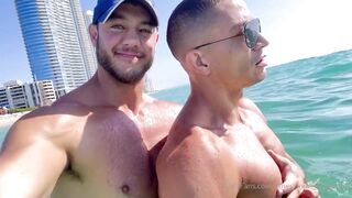 Nudie Beach Day   Fitnessfreak Unleashed Meeting Latin Alfred - Gay Porn Video