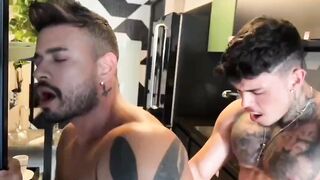 Alejo Ospina & Vitor Prado Part 1 - Gay Porn Sex