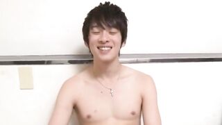 Japanese twink First Time bare sperm Inside