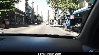 LatinLeche - Cameraman Seduces A Horny Straight Uber Driver 