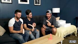 MEN - Brandon Evans, Casey Jacks, Curious Lucas - Ass Swap Part 4 Bareback