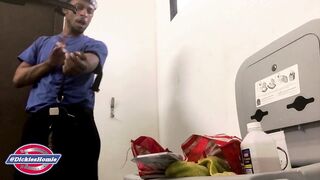 DickiesHomie and ThickDickRick - Public Restroom PNP Sucking Thug Vato DL 