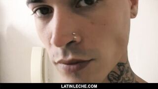 Latin Leche - Broke Latin Stud Sucks and Fucks Random Stranger for Cash 