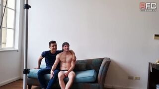 Jonas Matt And Felix Harris BACKSTAGE VIDEO Special for voyeurs and RAWMAN fans - Gay Porn Video