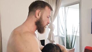 Huge Brazilian bodybuilder gets fucked and fed - Gay Porn Sex