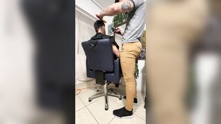 EduScott - BarberShopPutao - Gay Porn Video